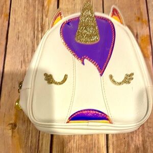 Bath and Body Works unicorn tote bag EUC kids cosmetics accessories bag